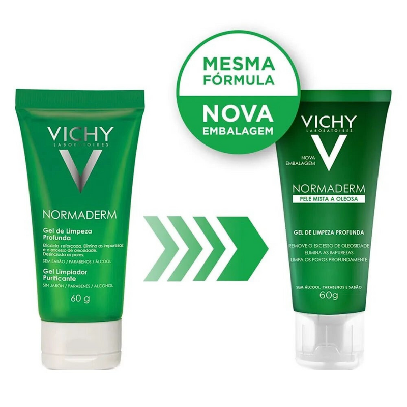 Gel de Limpeza Profunda - Normaderm Vichy