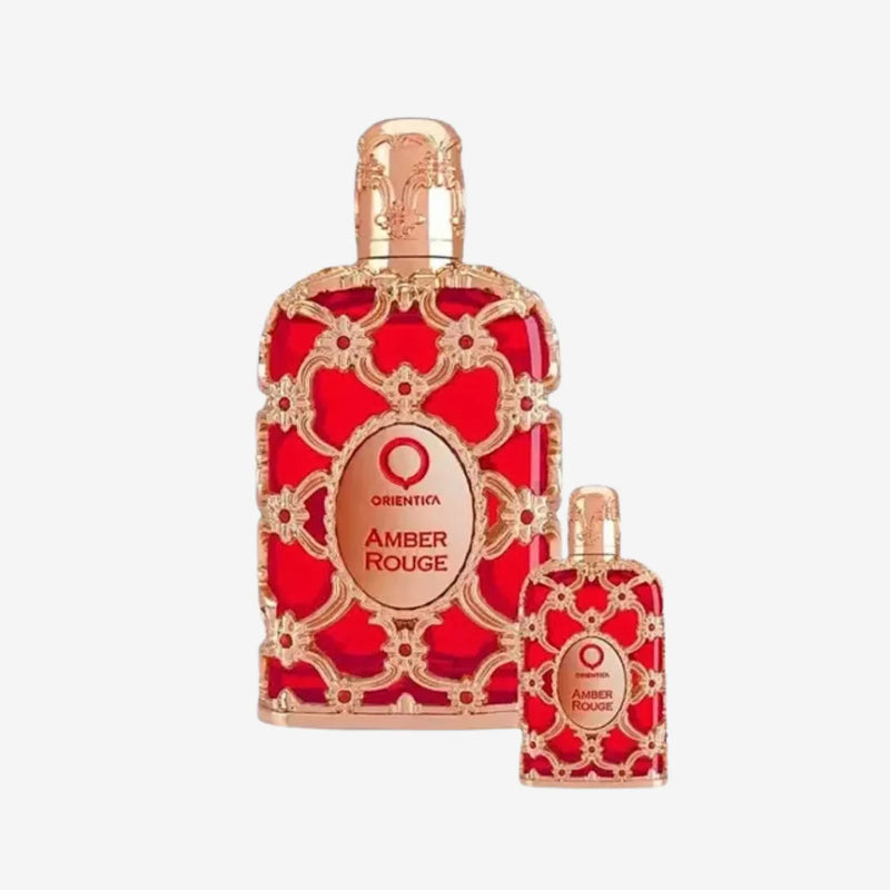 Kit Perfume Amber Rouge Orientica Eau de Parfum 30ml + Miniatura 7ml, Kit Orientica Perfume Árabe Amber Rouge 30ml e Miniatura 7ml, Kit Orientica Perfume Árabe Amber Rouge, Perfume Amber Rouge Orientica Eau de Parfum.