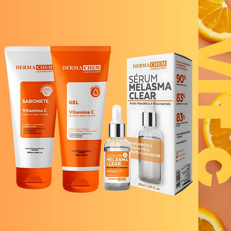 Kit Skincare Vitamina C Dermachem