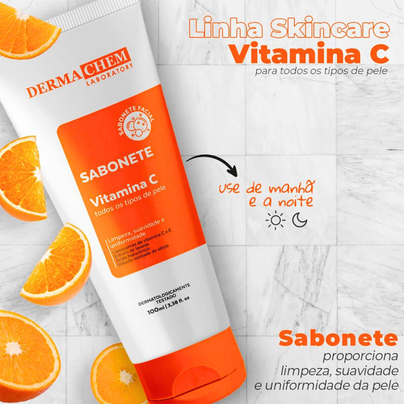 Kit Skincare Vitamina C Dermachem