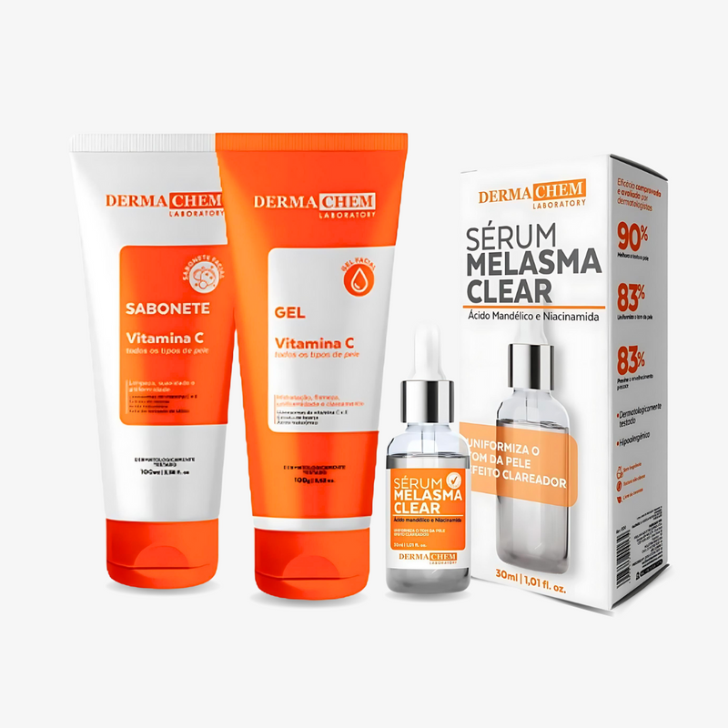 Kit Skincare Vitamina C Dermachem