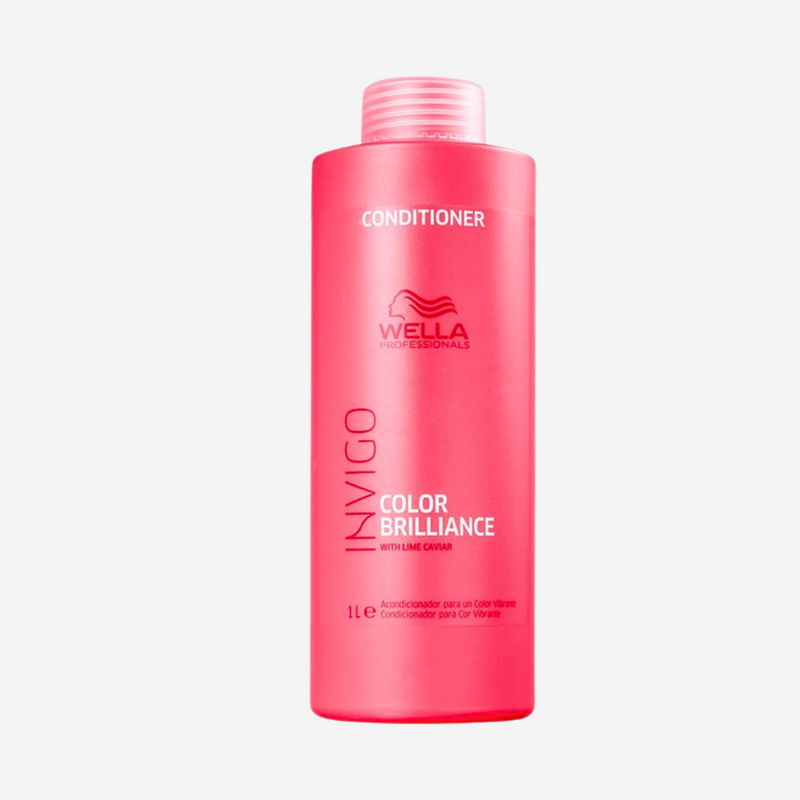 Kit Wella Professionals Invigo Color Brilliance - Shampoo 1L + Condicionador 1L + Máscara 500ml