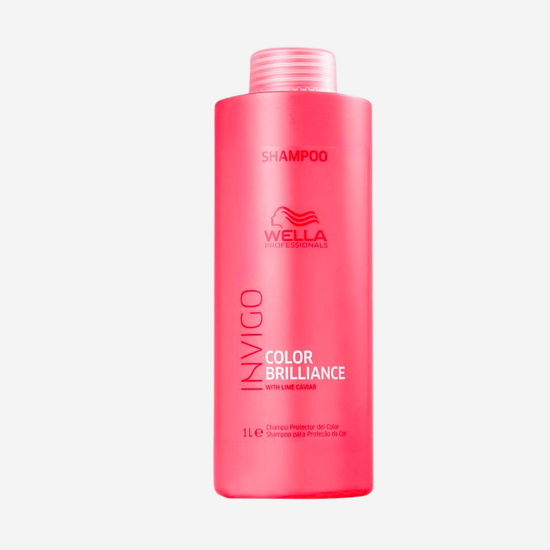 Kit Wella Professionals Invigo Color Brilliance - Shampoo 1L + Condicionador 1L + Máscara 500ml