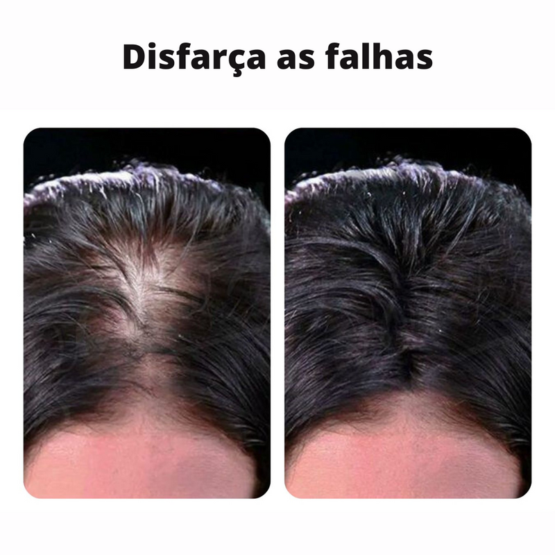 Maquiagem Capilar Cobre os Fios Brancos e Falhas - Sevich, Maquiagem Para Cabelo Branco, Maquiagem Para Calvície, Tinta de Cabelo em Pó, Retoque Capilar.