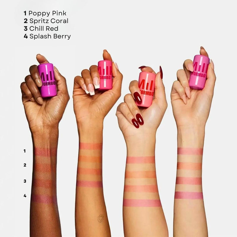 Milk Jelly Tint Formbo, Blush Milk Jelly 3x1, Jelly Balm Labial, Blush Milk Jelly, Milk Jelly Tint 3 em 1, Milk Tint Facial Blush, Colorador Cooling Water Jelly Tint Labios, Milk Jelly Blush, Jelly Blush 3 Em 1 Milk Tint.