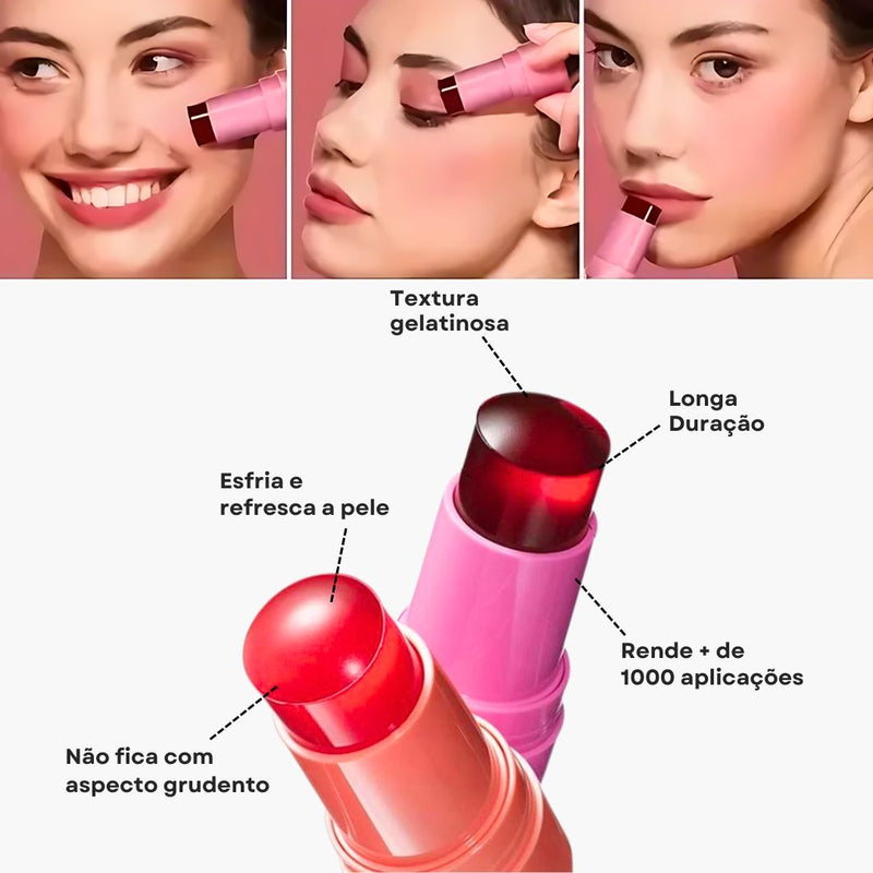 Milk Jelly Tint Formbo, Blush Milk Jelly 3x1, Jelly Balm Labial, Blush Milk Jelly, Milk Jelly Tint 3 em 1, Milk Tint Facial Blush, Colorador Cooling Water Jelly Tint Labios, Milk Jelly Blush, Jelly Blush 3 Em 1 Milk Tint.