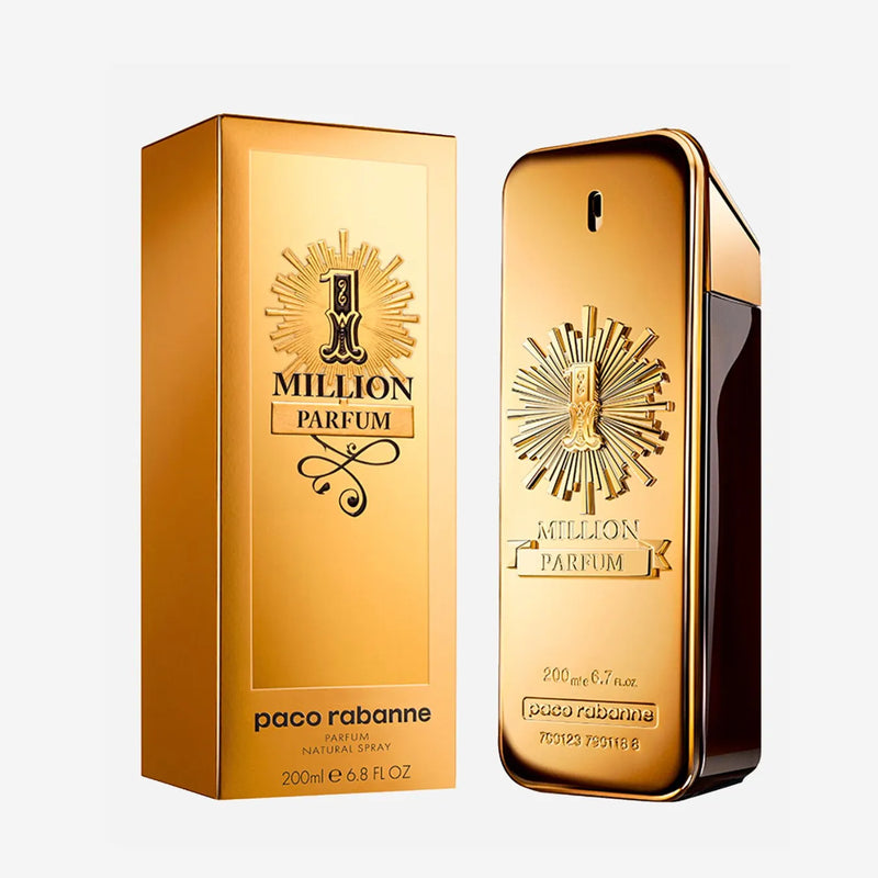 Perfume 1 Million Parfum Eau de Parfum, Perfume One Million Parfum, Perfume Paco Rabanne 1 Million Parfum Masculino Eau de Parfum 100 ml, 1 Million Parfum Paco Rabanne Eau de Parfum - Perfume Masculino 100ml, Perfume Paco Rabanne One Million Masculino Eau de Parfum 200ml.