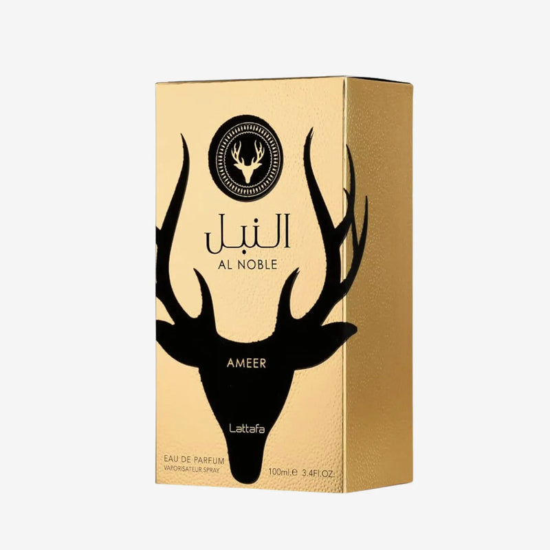 Perfume Al Noble Ameer Lattafa Eau de Parfum, Perfume Árabe - Al Noble Ameer Lattafa Eau de Parfum, Lattafa Al Noble Ameer, Lattafa Al Noble Ameer 100ml, Perfume Arabe Lattafa Al Noble Ameer 100 ml, Perfume Arabe Al Noble Ameer Lattafa Edp 100 Ml.