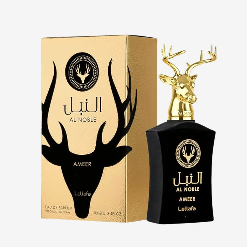 Perfume Al Noble Ameer Lattafa Eau de Parfum, Perfume Árabe - Al Noble Ameer Lattafa Eau de Parfum, Lattafa Al Noble Ameer, Lattafa Al Noble Ameer 100ml, Perfume Arabe Lattafa Al Noble Ameer 100 ml, Perfume Arabe Al Noble Ameer Lattafa Edp 100 Ml.