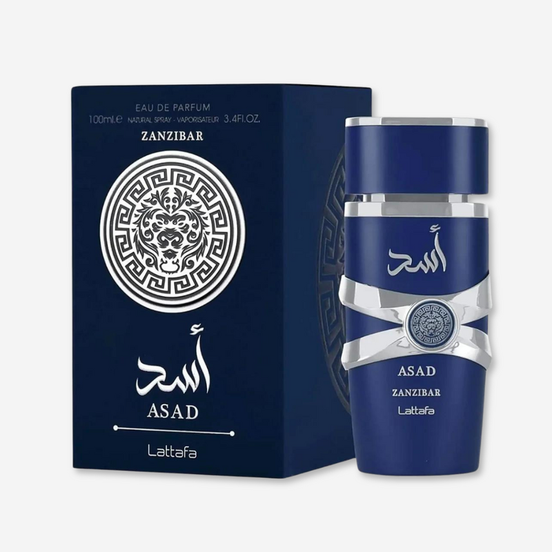 Perfume Asad Zanzibar Lataffa Eau de Parfum, Perfume Asad Zanzibar de Lattafa Perfumes - Original, Perfume Árabe Asad Zanzibar Lataffa Masculino 100ml, Perfume Lattafa Asad Zanzibar, Perfume Arabe Lattafa Asad Zanzibar EDP 100ml Masculino.