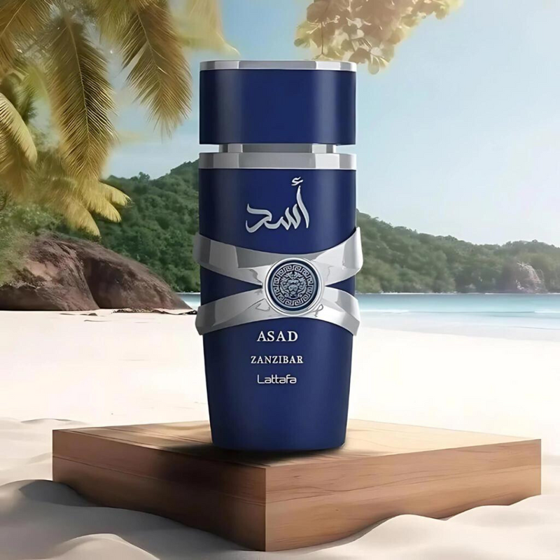 Perfume Asad Zanzibar Lataffa Eau de Parfum, Perfume Asad Zanzibar de Lattafa Perfumes - Original, Perfume Árabe Asad Zanzibar Lataffa Masculino 100ml, Perfume Lattafa Asad Zanzibar, Perfume Arabe Lattafa Asad Zanzibar EDP 100ml Masculino.