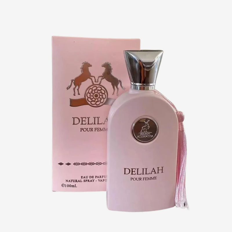 Perfume Delilah Maison Alhambra Eau de Parfum 100ml, Perfume Delilah Alhambra Eau de Parfum 100ml, Perfume Árabe Maison Alhambra Delilah - 100ml.