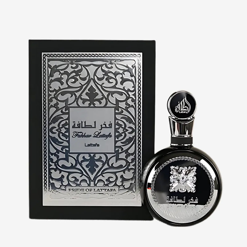 Perfume Fakhar Black Lattafa Eau de Parfum 100ml, Perfume Árabe Fakhar Black Lattafa Eau de Parfum 100ml, Perfume Árabe Fakhar Black Masculino Lattafa 100ml Eau de Parfum.