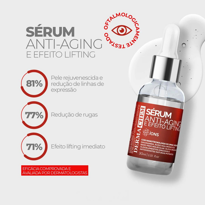 Sérum Anti-Aging e Efeito Lifting - Dermachem