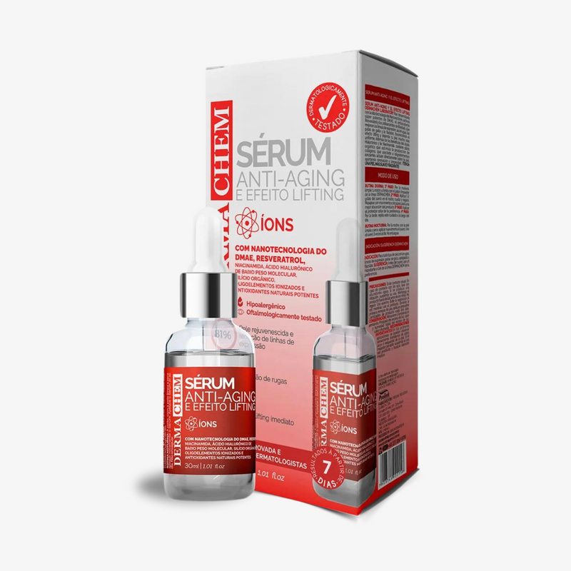 Sérum Anti-Aging e Efeito Lifting - Dermachem