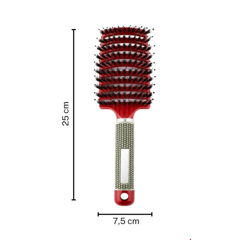 Escova de Cabelo Desembaraçadora Cerdas de Nylon